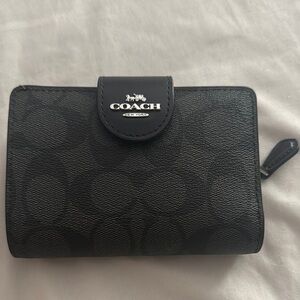 Coach Black Signature Wallet